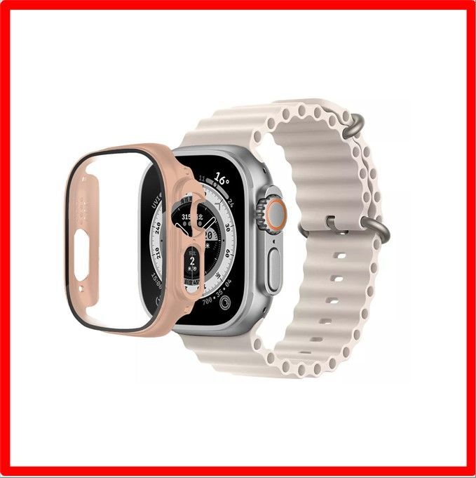 美品】Apple Watch ultra2 49 titanium 純正バンド 送料無料