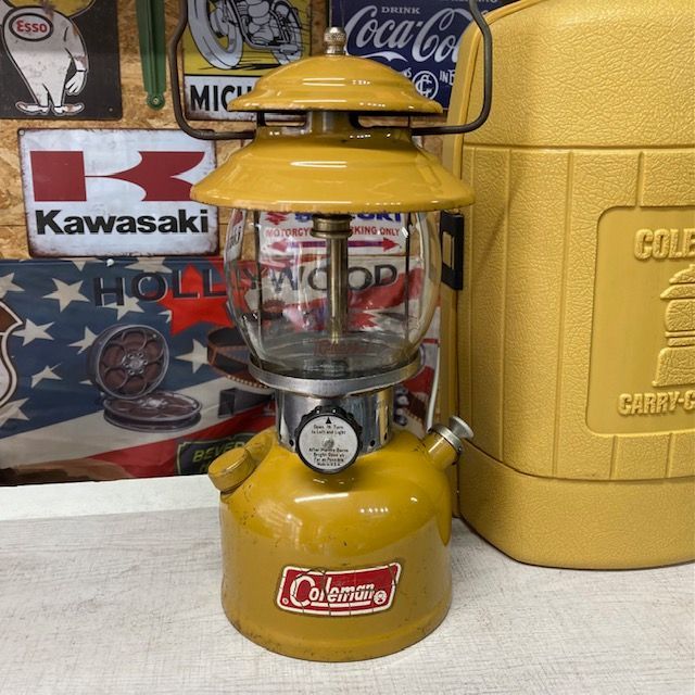コールマン Coleman ランタン 1972年5月 200A ゴールドボンド 