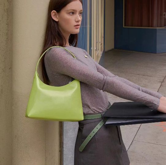 STAND OIL Plump bag ブルー バッグ