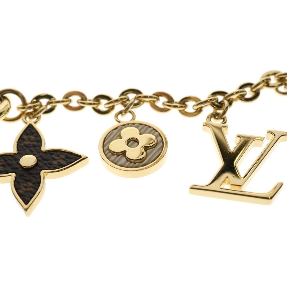 ！美品！LOUIS VUITTON モノグラム・フラワー・チャーム ルイヴィトン モノグラム ポルトカルト ジップ フラワーチャーム