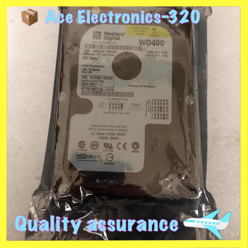 Western Digital Western Digital 40GB 7200RPM WD400BB PATA IDE 3.5 HDD