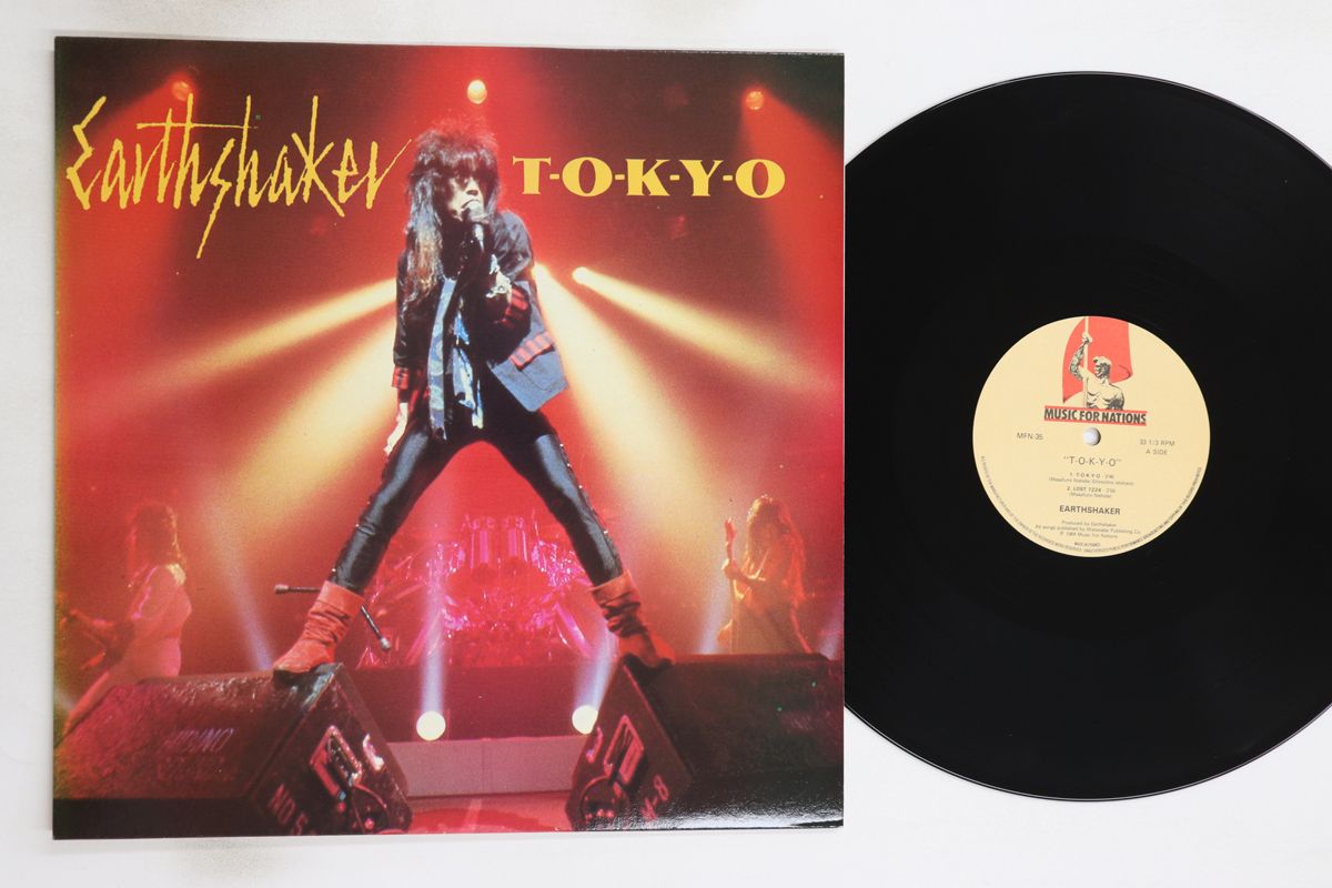 英12” Earthshaker T O K Y O MFN35 MUSIC FOR NATIONS /00250