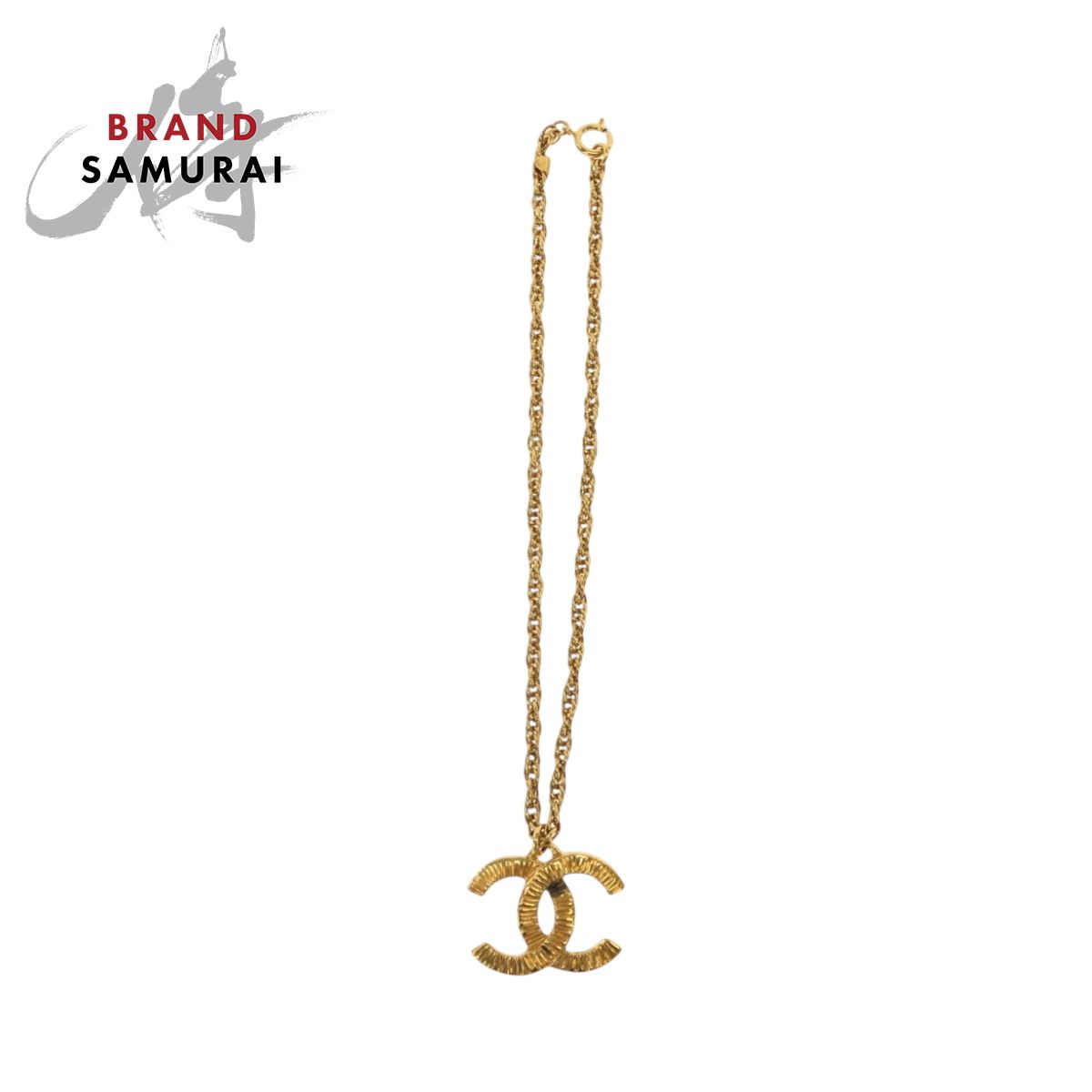 CHANEL シャネル ヴィンテージ ココマーク ゴールド メタル ネックレス 