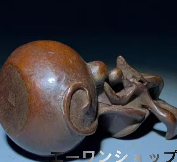実心 古銅 手作り ひょうたん 功夫茶道 純銅 茶寵 香立て 実心 古銅 手作り ひょうたん 功夫茶道 純銅 茶寵 香立て