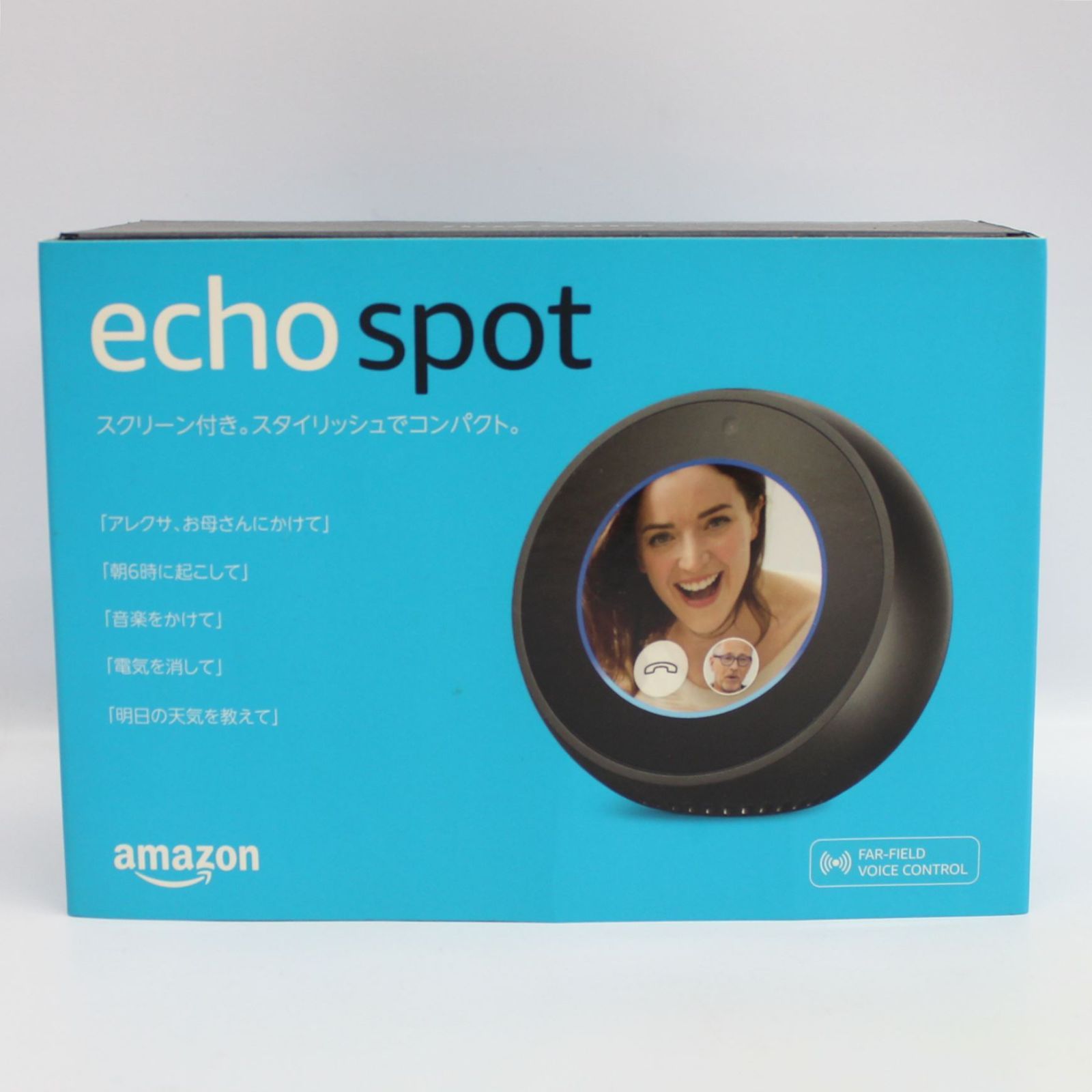 【 未使用品 】Amazon Echo Spot スマートスピーカー 黒 Amazon Amazon Echo Spot 価格比較 - 価格.com