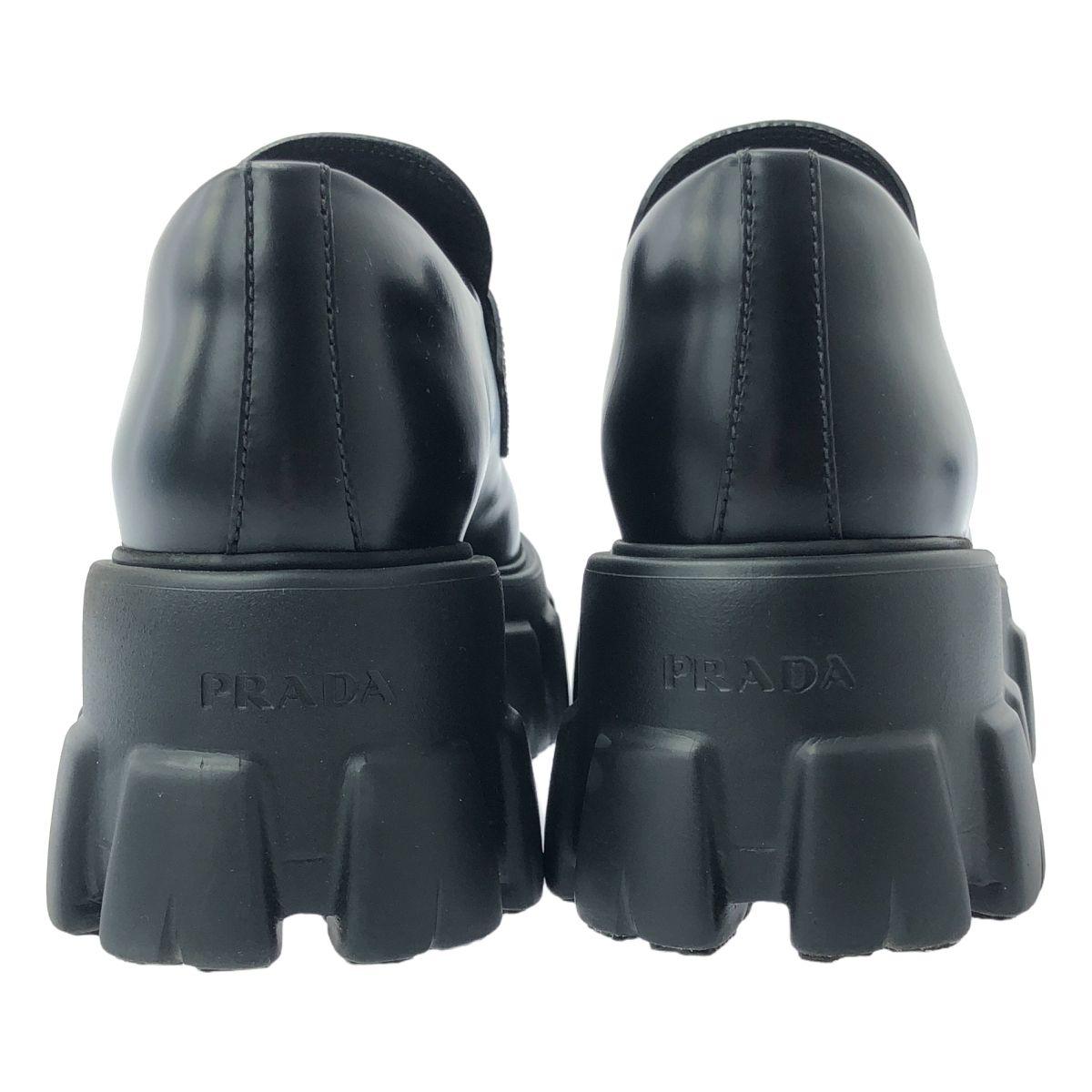 美品】 PRADA / プラダ | モノリス プラッシュドレザー