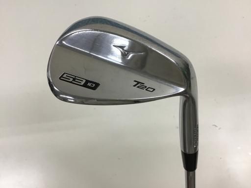 ミズノ Mizuno T20 53°|10° ウェッジ WG 純正特注シャフト フレックスS メンズ 男性用 右利き 右用 Cランク ゴルフクラブ