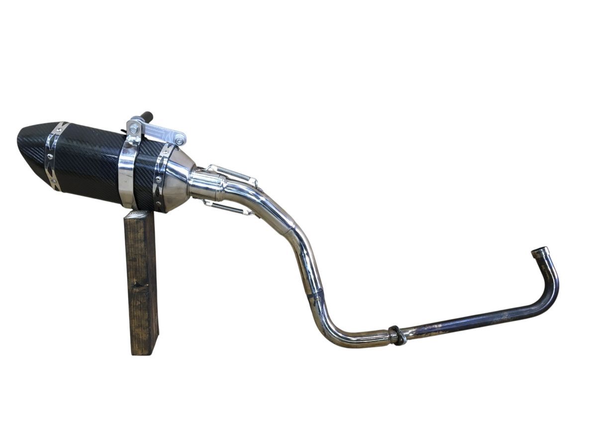 GROM MSX125 グロム JC61 前期 社外 マフラー フルエキ 目立った凹み傷無さそう カスタム ドレスアップにも 2779-Z4393