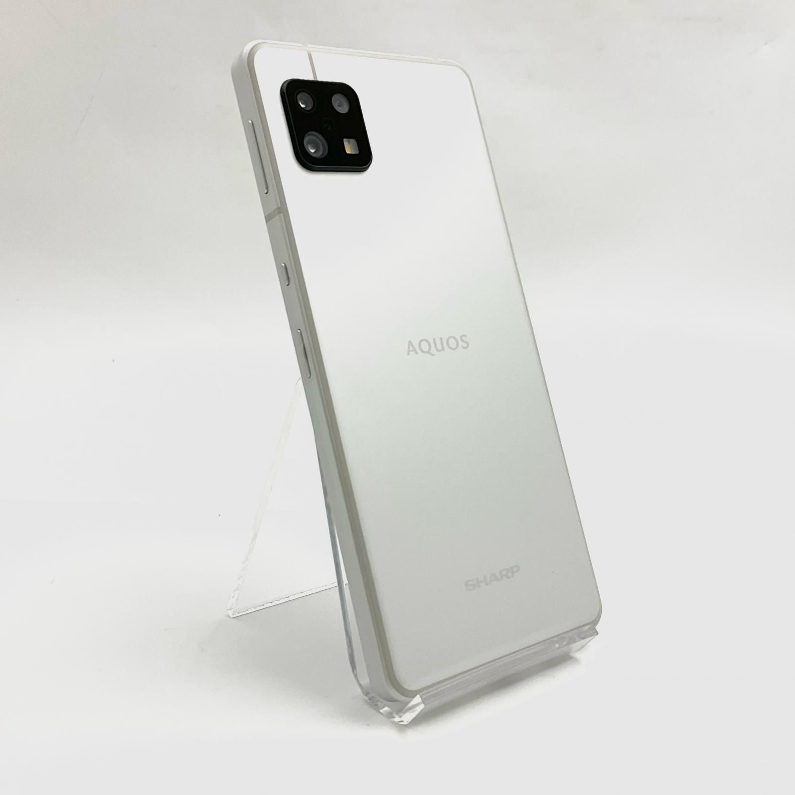 SHARP AQUOS 人気 sense6 128GB シルバー SIMフリー SH-M19 白ロム