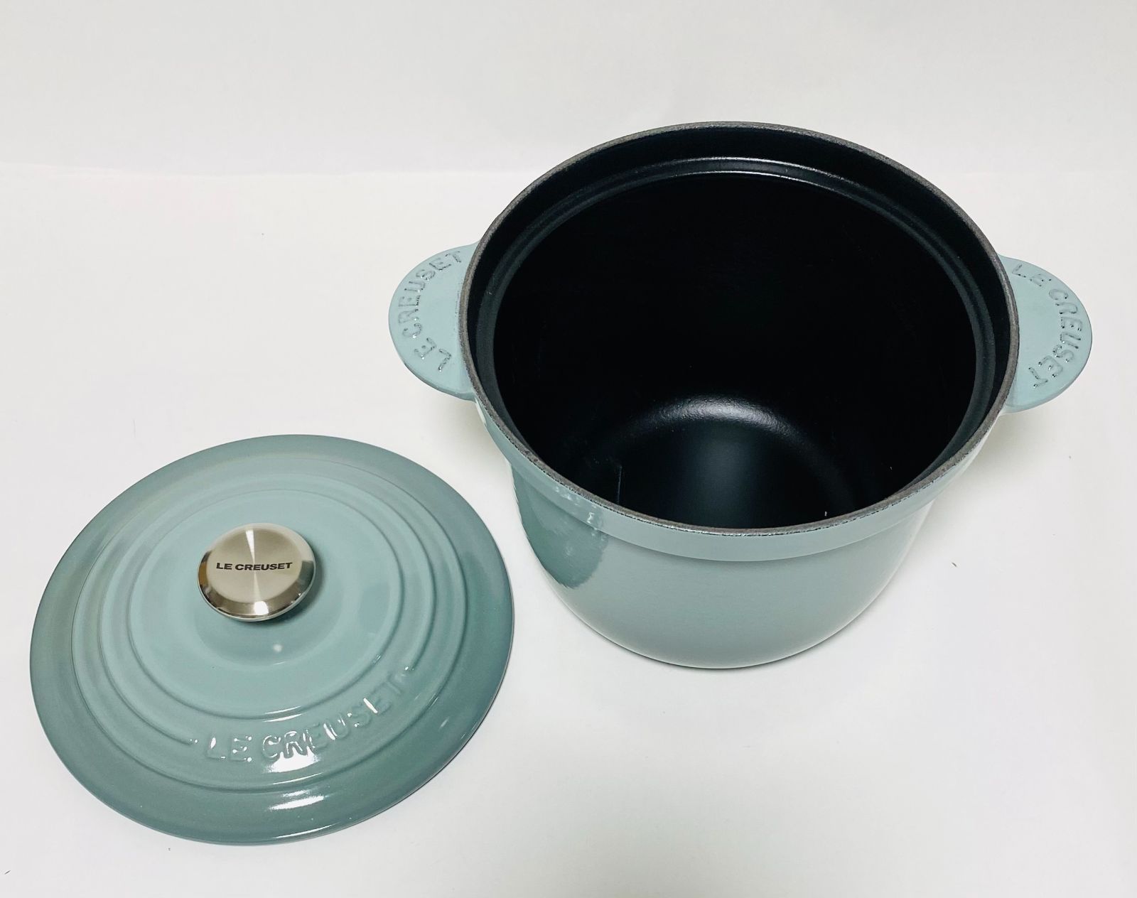 LE CREUSET ココット・エブリィ専用　インナーリッド（内フタ）蓋付きです LE CREUSET ココット・エブリィ専用 インナーリッド（内フタ）蓋