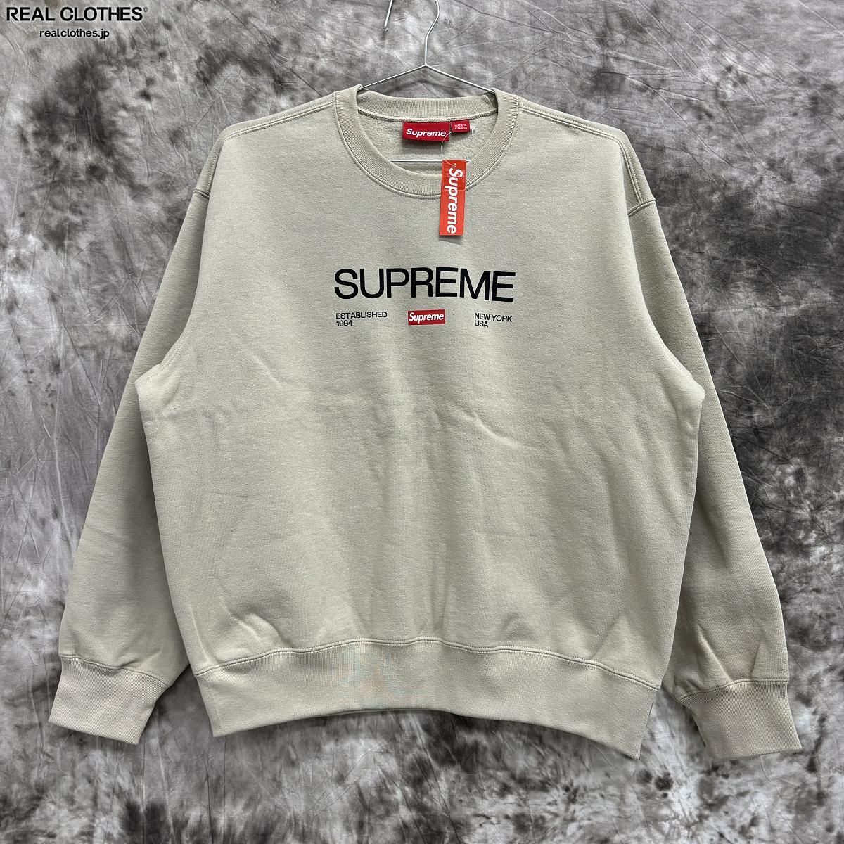 Supreme/シュプリーム【24SS】Established Crewneck/エスタブリッシュ ...