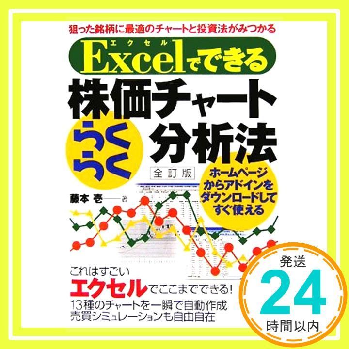 Excelでできる株価チャ-トらくらく分析法 狙った銘柄に最適のチャ-トと投資法がみつかる 藤本 壱_02