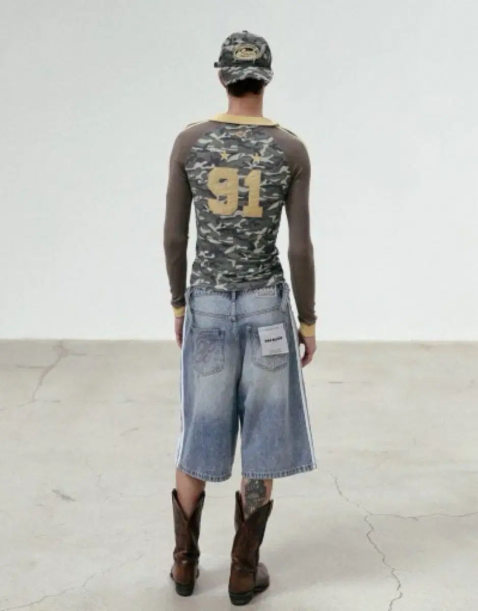 BADBLOOD バッドブラッド 行こう ジャージートップ カモフラージュ