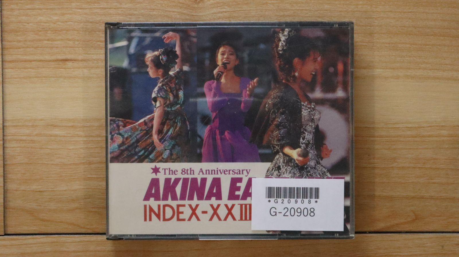 中古CD☆中森明菜/Akina Nakamori□ AKINA EAST LIVE INDEX-XXIII