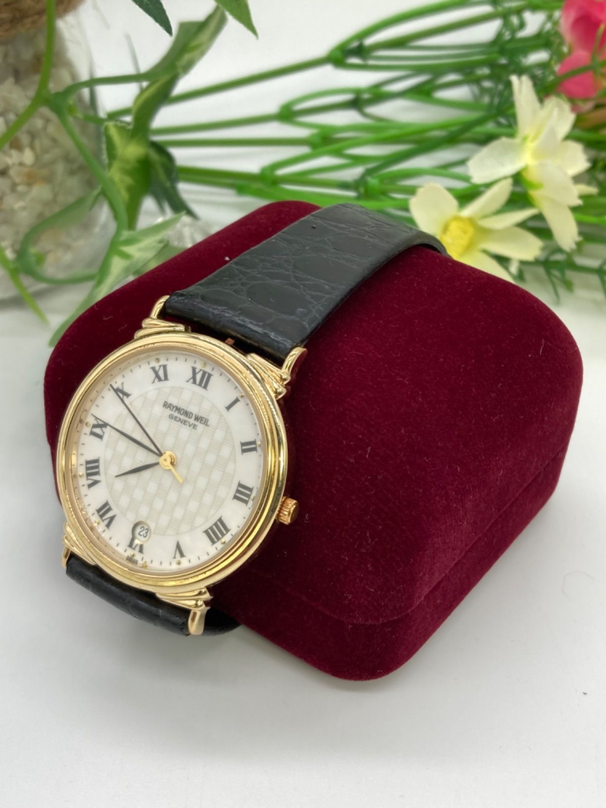 RAYMOND WEIL レイモンドウィル 5531 ホワイト文字盤 クオーツ - メルカリ