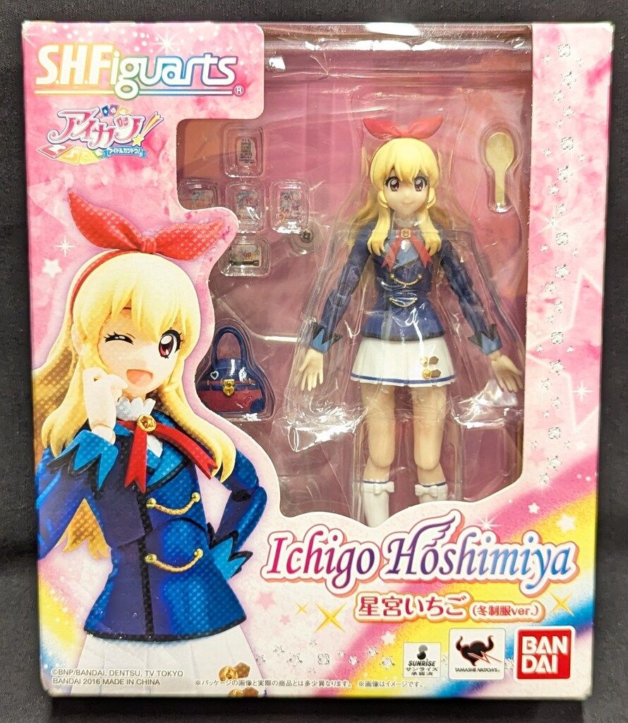 アイカツ　いちご　フィギュア　冬制服ver Amazon.co.jp: TAMASHII NATIONS S.H.フィギュアーツ アイカツ