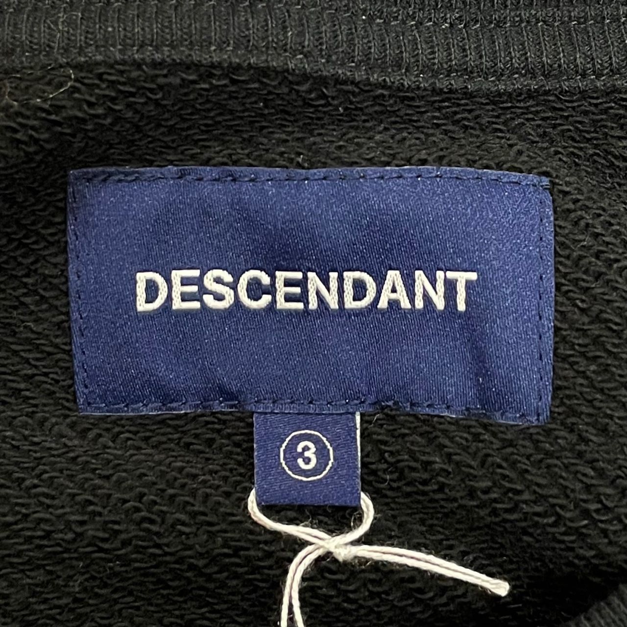 定価25300円 新品 DESCENDANT 23SS CROSS PADDLE CREW NECK クロス 