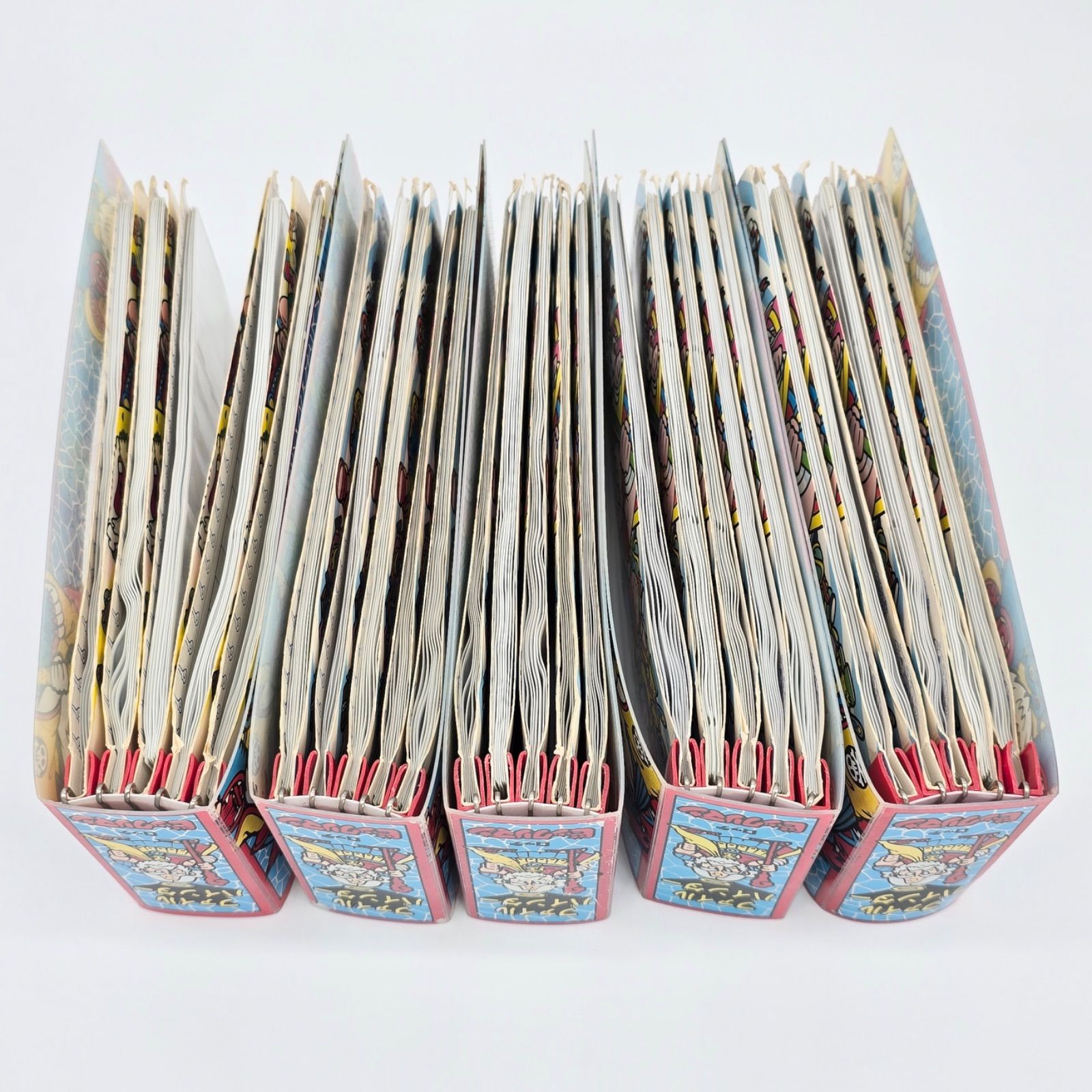 bikkuriman（LOTTE） - ビックリマン ファイルバインダー 5冊 ミニファイル 25冊 セット シール収納 ☆ビックリマン ファイルバインダー 5冊 ミニファイル 25冊