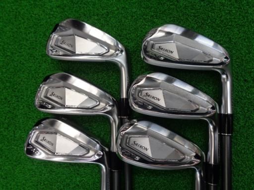 中古】 ダンロップ SRIXON ZXi5 8S アイアンセット IR 純正特注