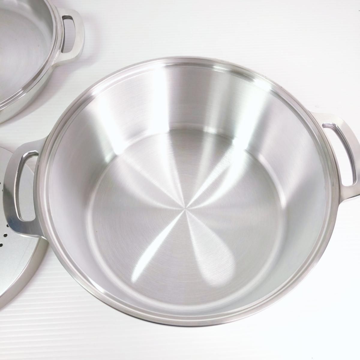 未使用 ムスイ 無水鍋 24cm 広島アルミニウム工業株式会社 【公式通販】