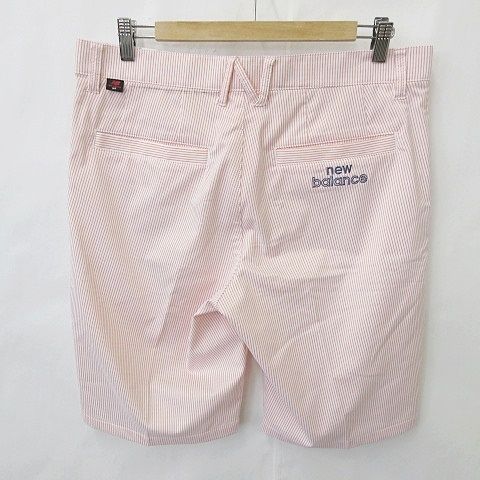 ニューバランス ゴルフ ハーフパンツ【ホワイト/５】新品！ 楽天市場】ニューバランスゴルフ ハーフパンツ 白×ネイビー