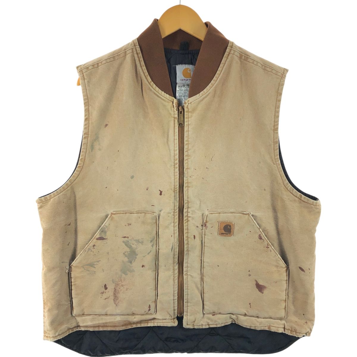 古着 カーハート Carhartt ダックベスト メンズXL相当/eaa505794