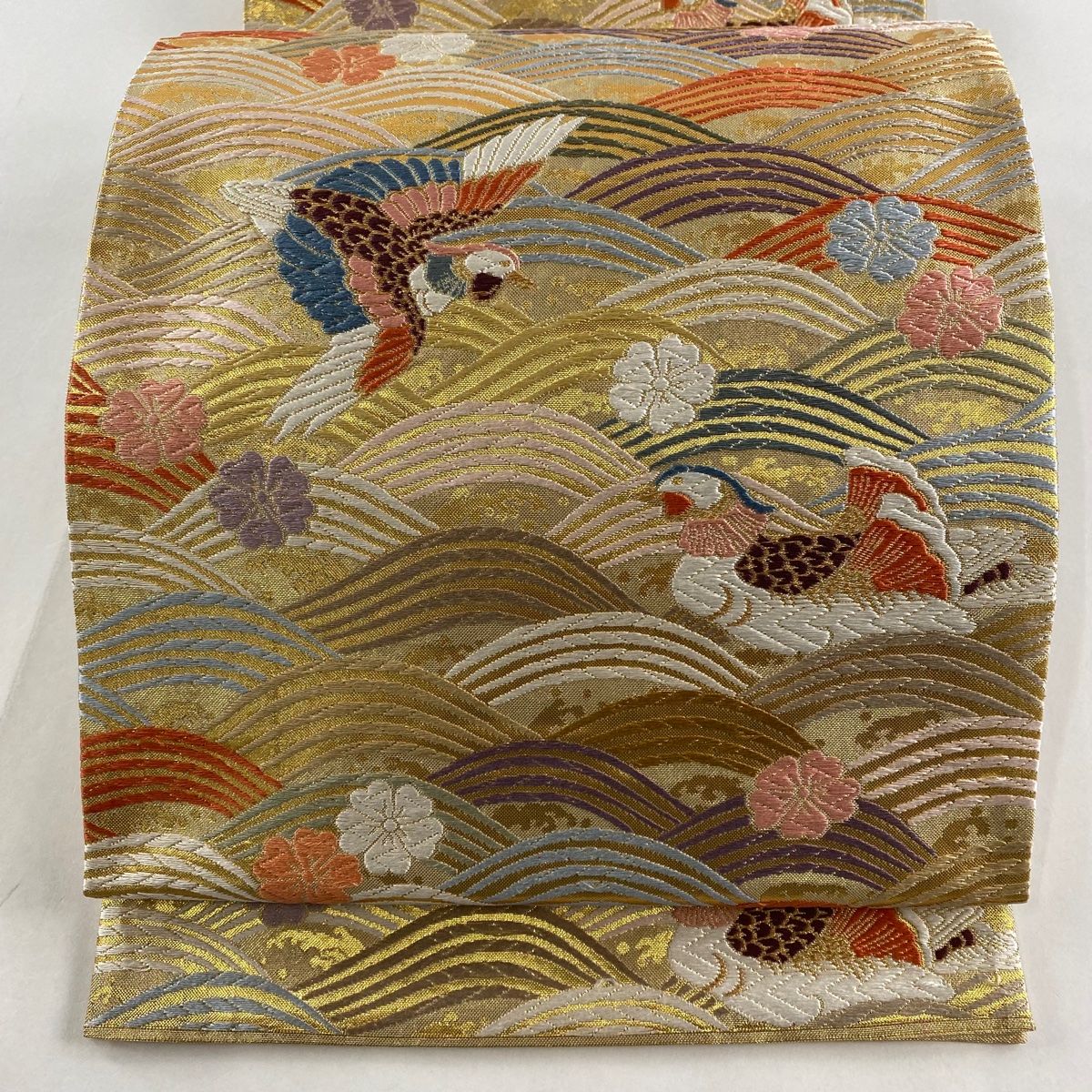 未使用近い 美品 袷 正絹 訪問着 フルセット 身丈160 裄丈65 未