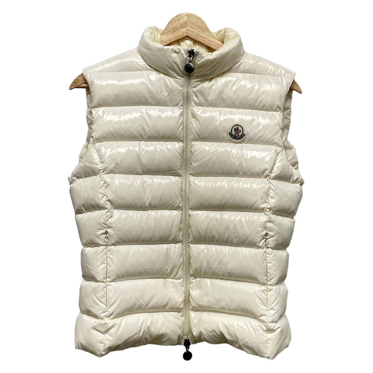 MONCLER モンクレール ダウンベスト GHANYホワイト size0 S MONCLER モンクレール ダウン ダウンベスト チェニス レディース