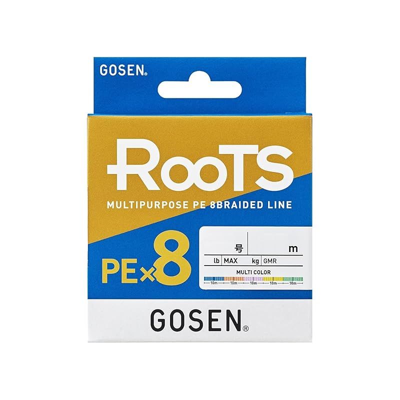 GO PRO8　マル ゴーセン(GOSEN) GMR851508 ルーツ PE*8 マルチカラー 150m 0.8