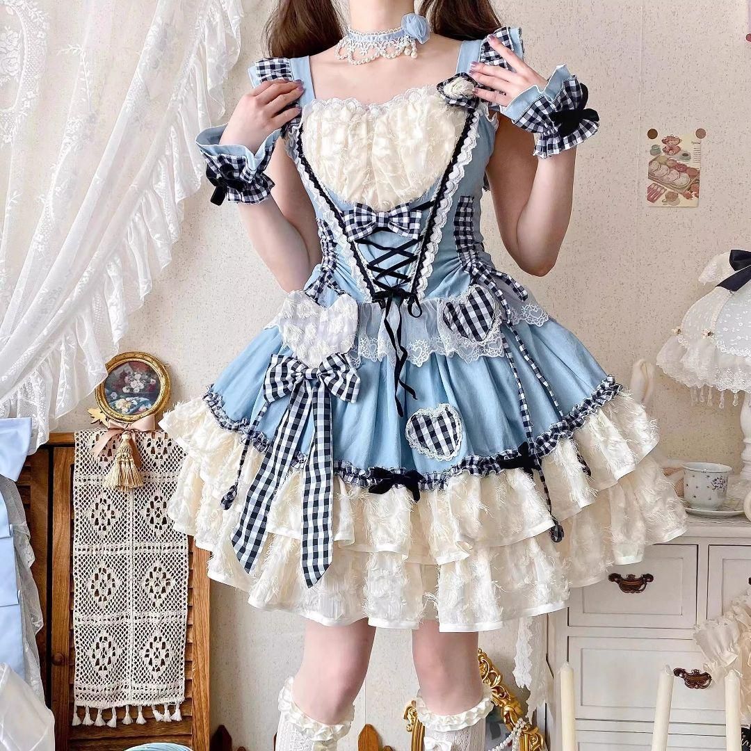 L360 lolita オリジナル 洋服 ロリータ ワンピース lolita オリジナル 洋服 ロリータ ワンピース PT4224 - メルカリ