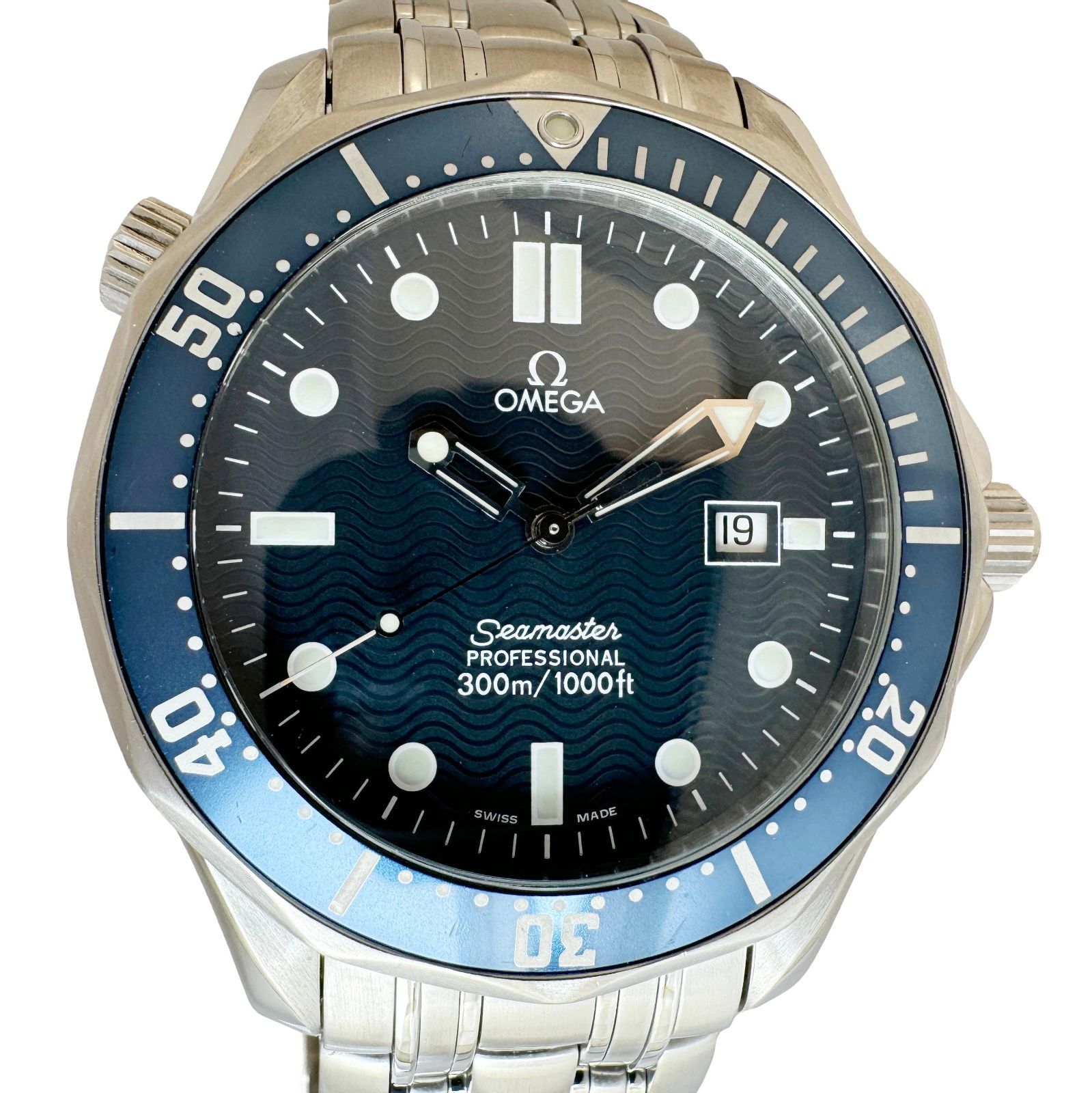 1円 稼働 精度良好 OMEGA シーマスター300 2531.80自動巻メンズ 腕時計