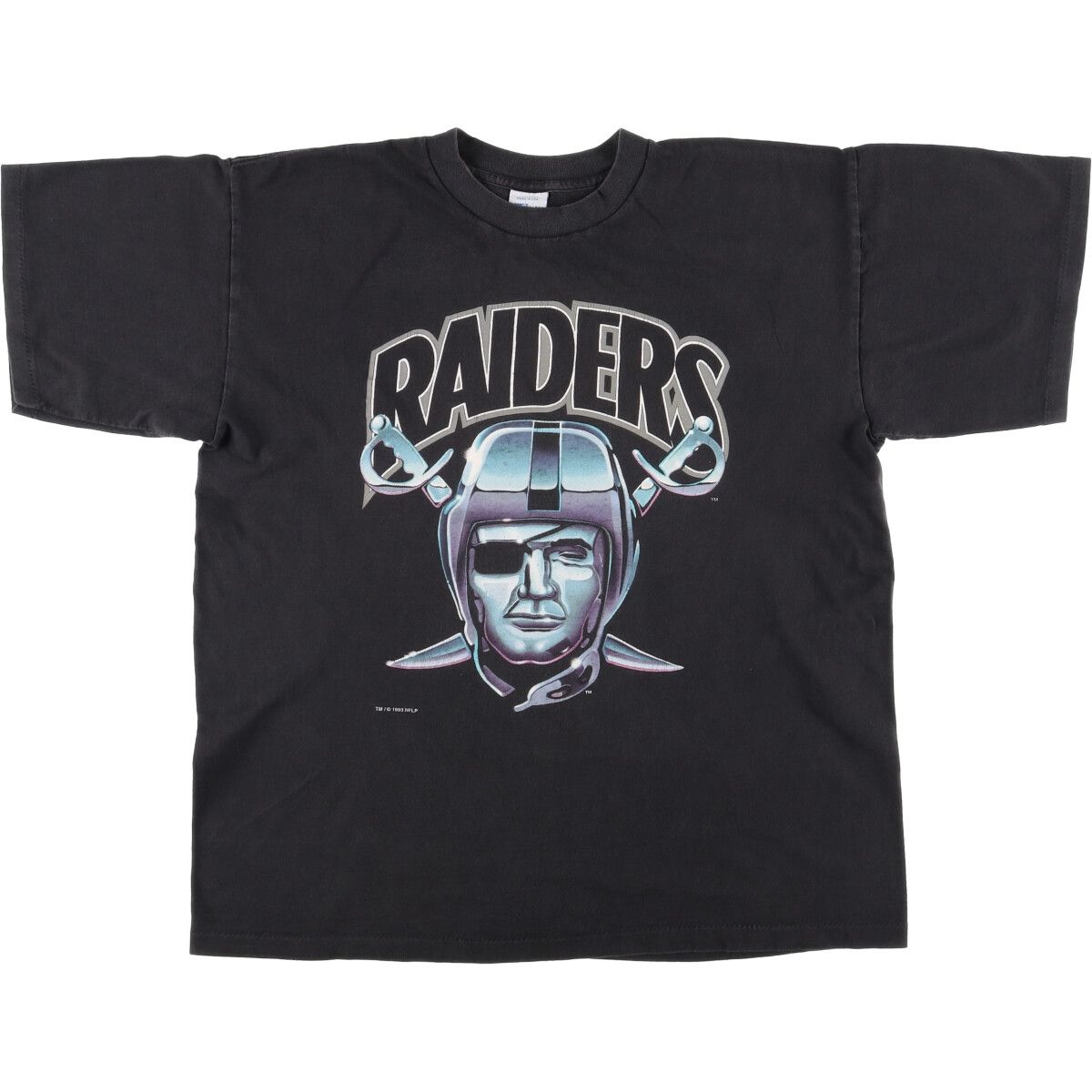 古着 90年代 SALEM SPORTSWEAR NFL LOS ANGELES RAIDERS ロサンゼルスレイダーズ ロゴTシャツ USA製 メンズXL ヴィンテージ/eaa446269