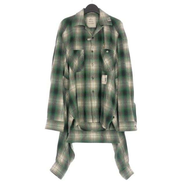 ミハラヤスヒロ ドッキングチェックシャツ巻きパンツ HISASHI氏 マオ氏着 Yahoo!オークション - HISASHI 着 シド マオ 着用 ミハラ