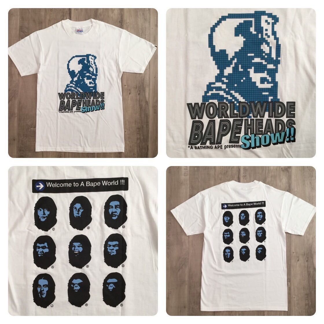 身幅→約44cmBAPE HEADS SHOW Tシャツ