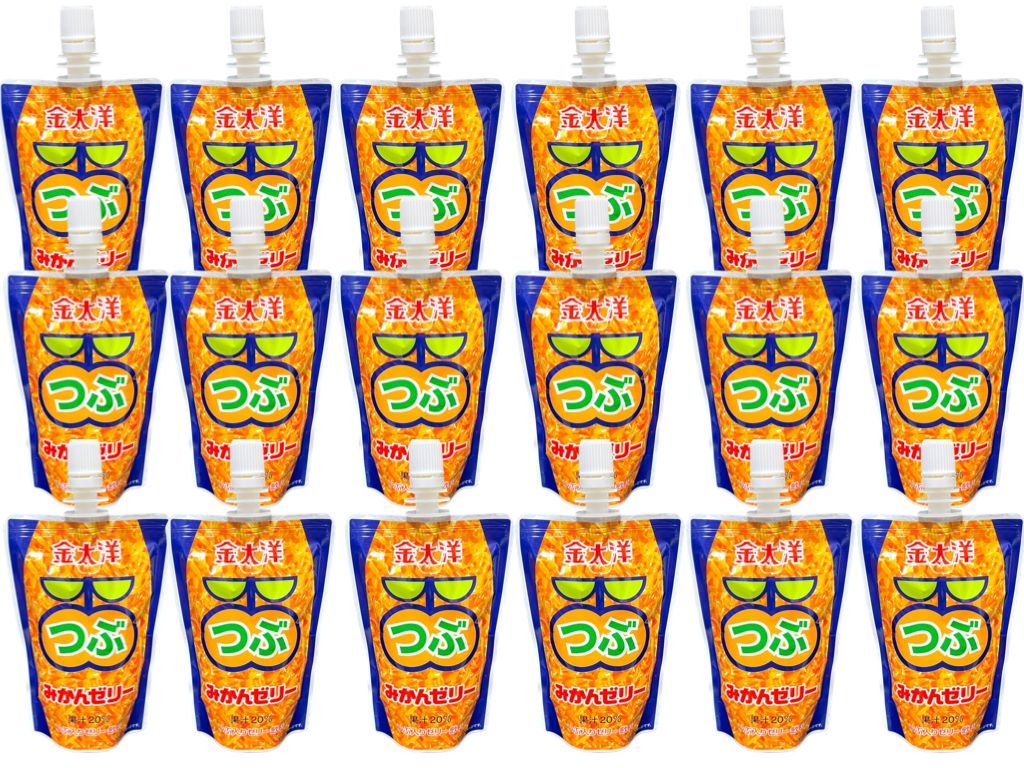 太洋食品 金太洋つぶみかんゼリー 専用BOX入 つぶ入りゼリー飲料
