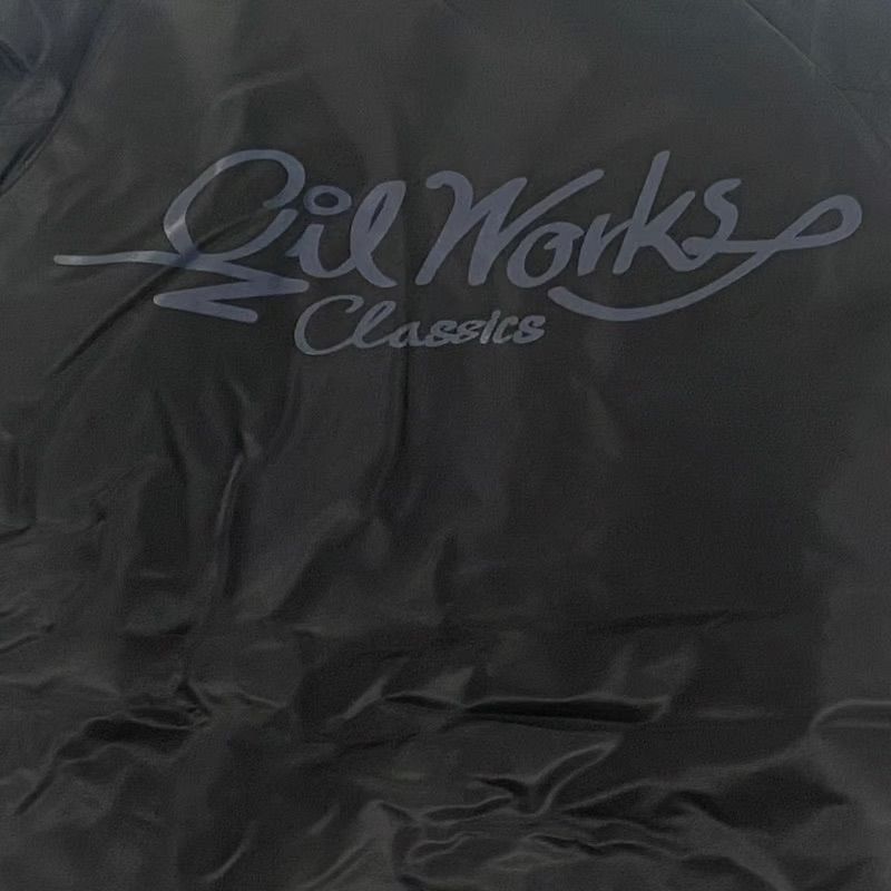 新品・未使用】OILWORKS COACH JACKET (CLASSICS) BLACK オイル
