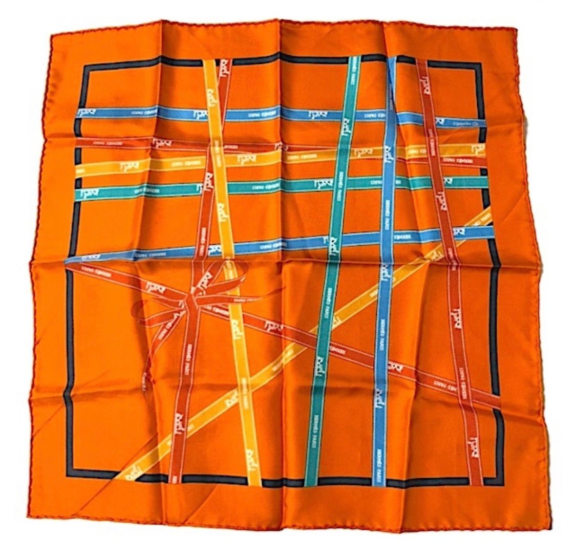 アクセントに抜群！【未使用】フランス製 HERMES エルメス カレ45 