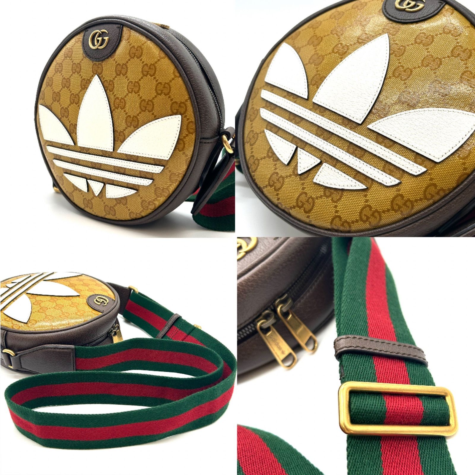 GUCCI adidas グッチ　アディダス　ショルダーバッグ　 702640 GUCCI adidas グッチ アディダス ショルダーバッグ 702640