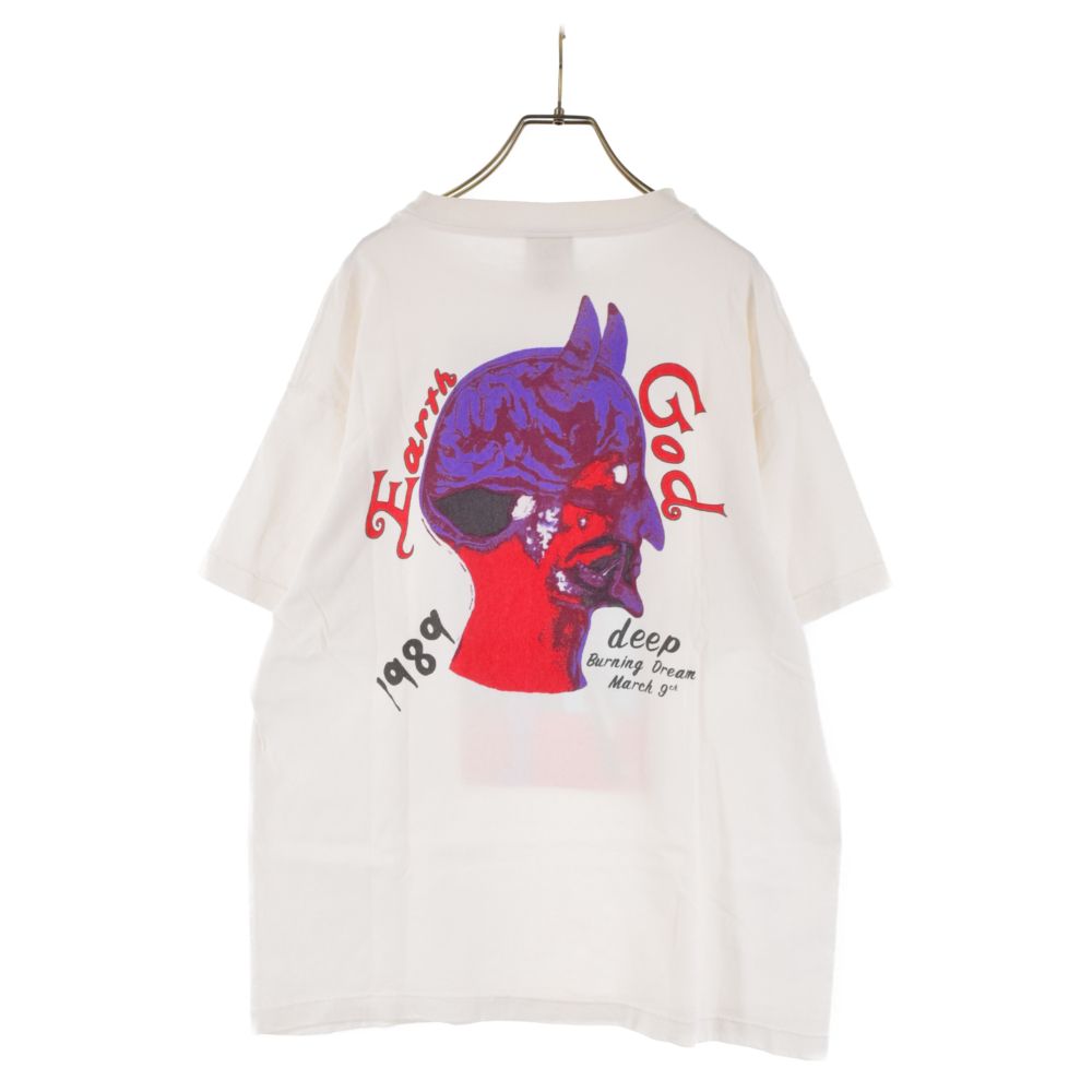 SAINT MICHAEL (セントマイケル) 23SS SS TEE/SPACE GOD/WHITE 