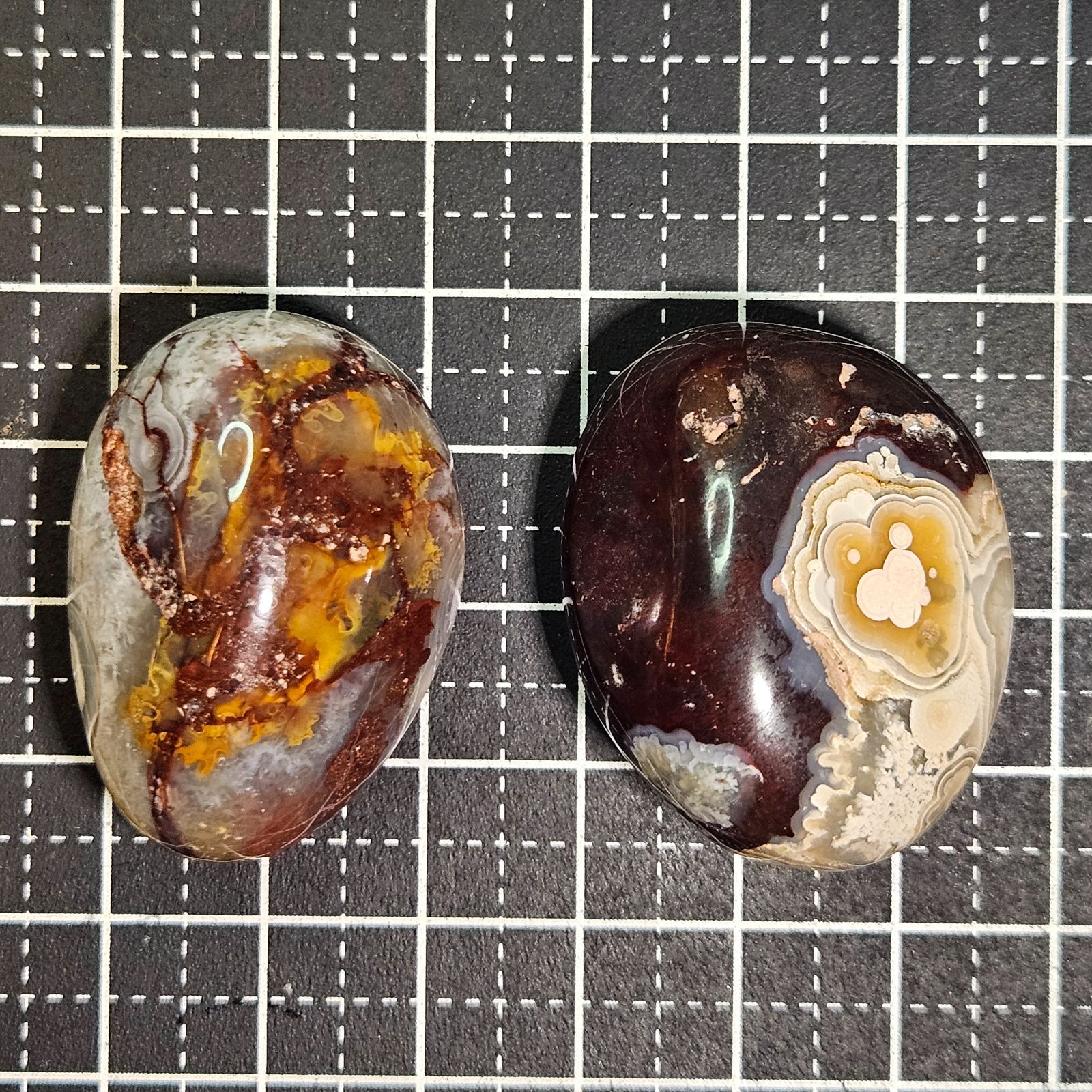 メキシカンクレイジーレースアゲート✨タンブル2個✨ - メルカリ