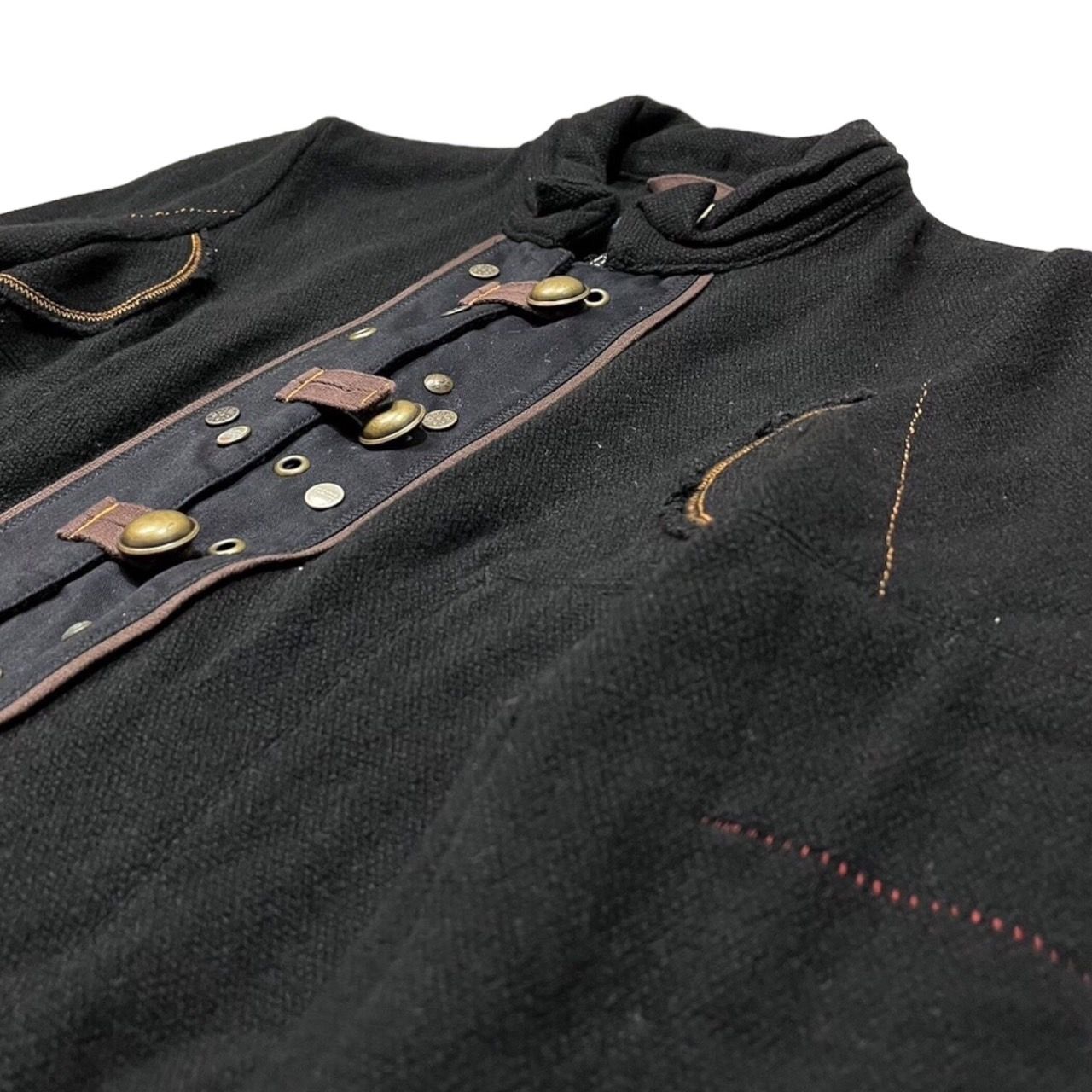 MARITHE + FRANCOIS GIRBAUD/装飾 デザインジャケット 90s Marithe François girbaud design jacket | su