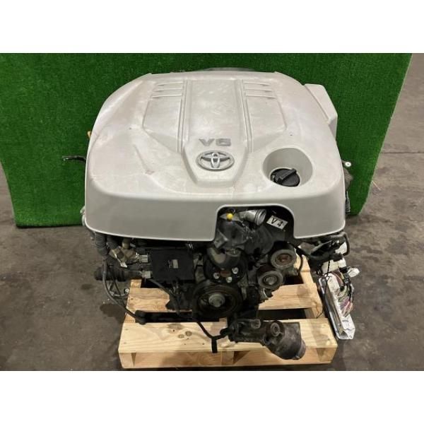 クラウン GRS181 エンジンASSY アスリート 4WD 19000-31870 1F3