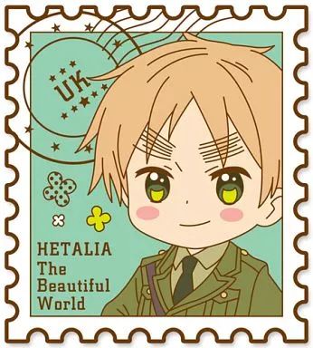 中古】コースター(キャラクター) イギリス ラバーコースター ｢ヘタリア