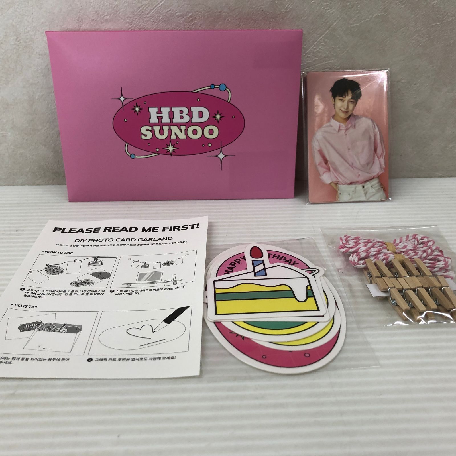 □ENHYPEN ソヌ HBD グッズ まとめ ※欠品物不明 中古品