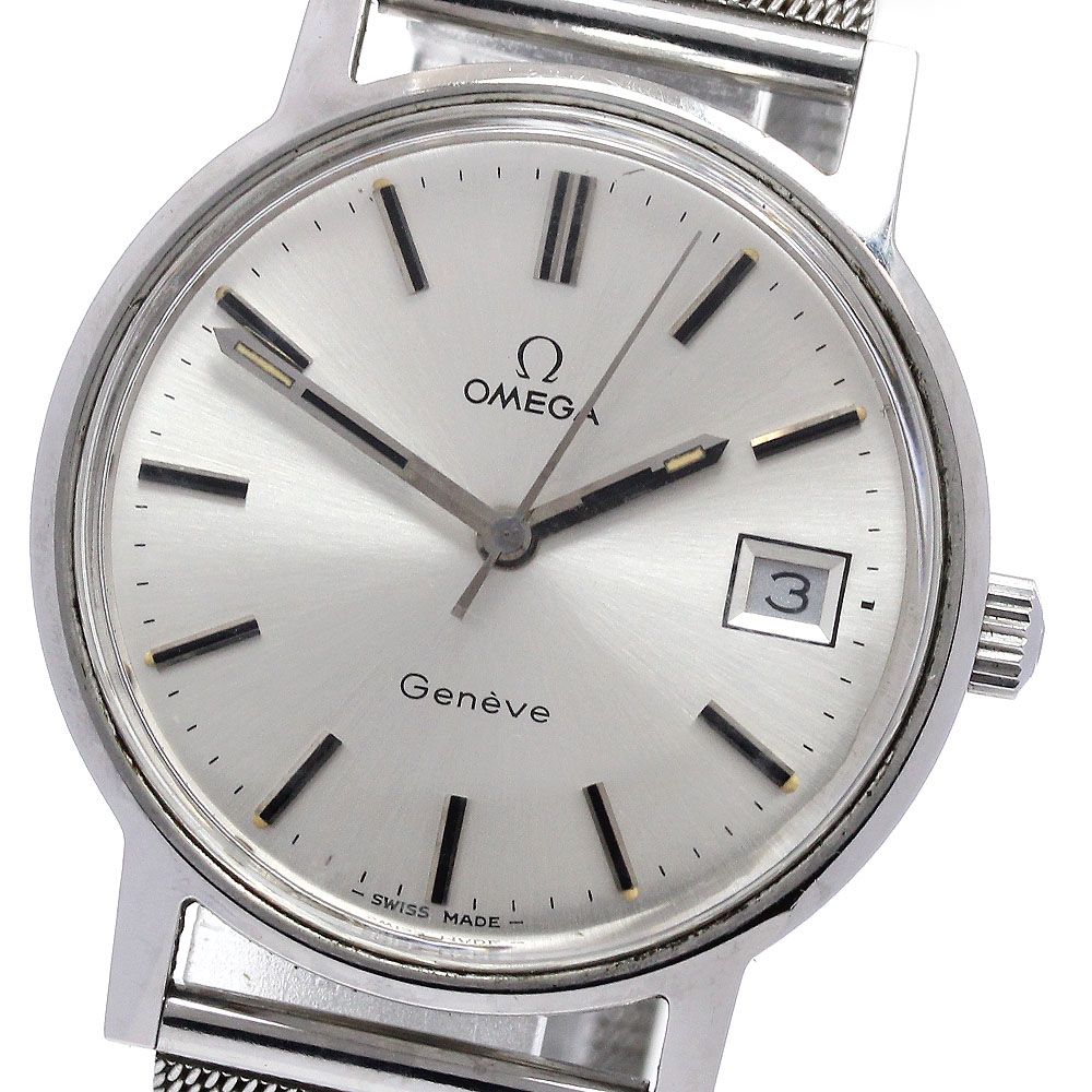 オメガ OMEGA 136.0099 ジュネーブ デイト Cal.1030 手巻き メンズ_861536