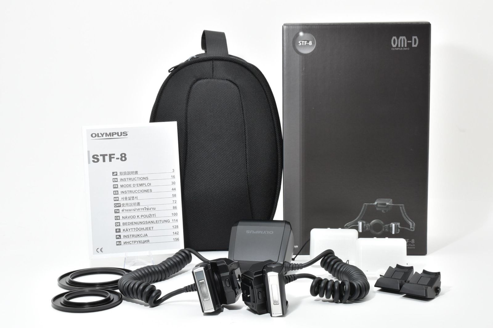 級 オリンパス OLYMPUS マクロフラッシュ STF-8 LL267 5800