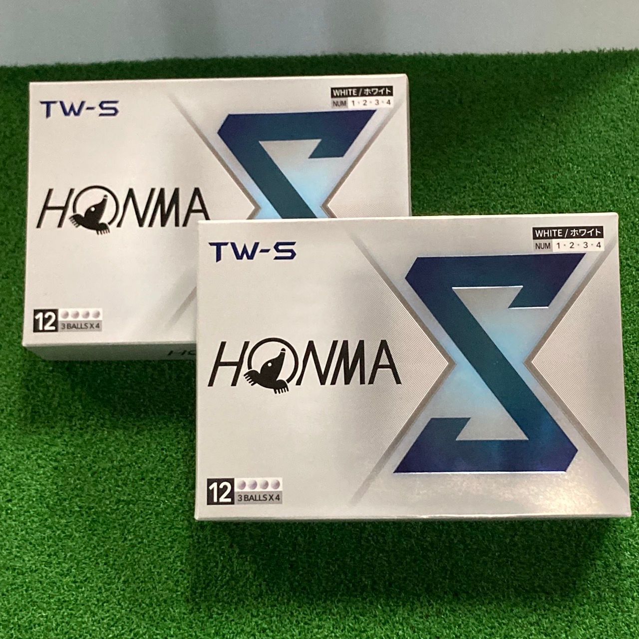 ホンマ TW-X 2024モデル ゴルフボール ホワイト【4ダース(48球