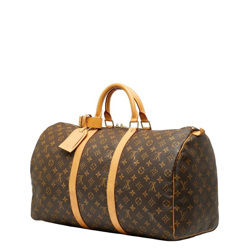 ルイ ヴィトン モノグラム キーポル50 M41426 ブラウン PVC レザー レディース LOUIS VUITTON 1-0235291