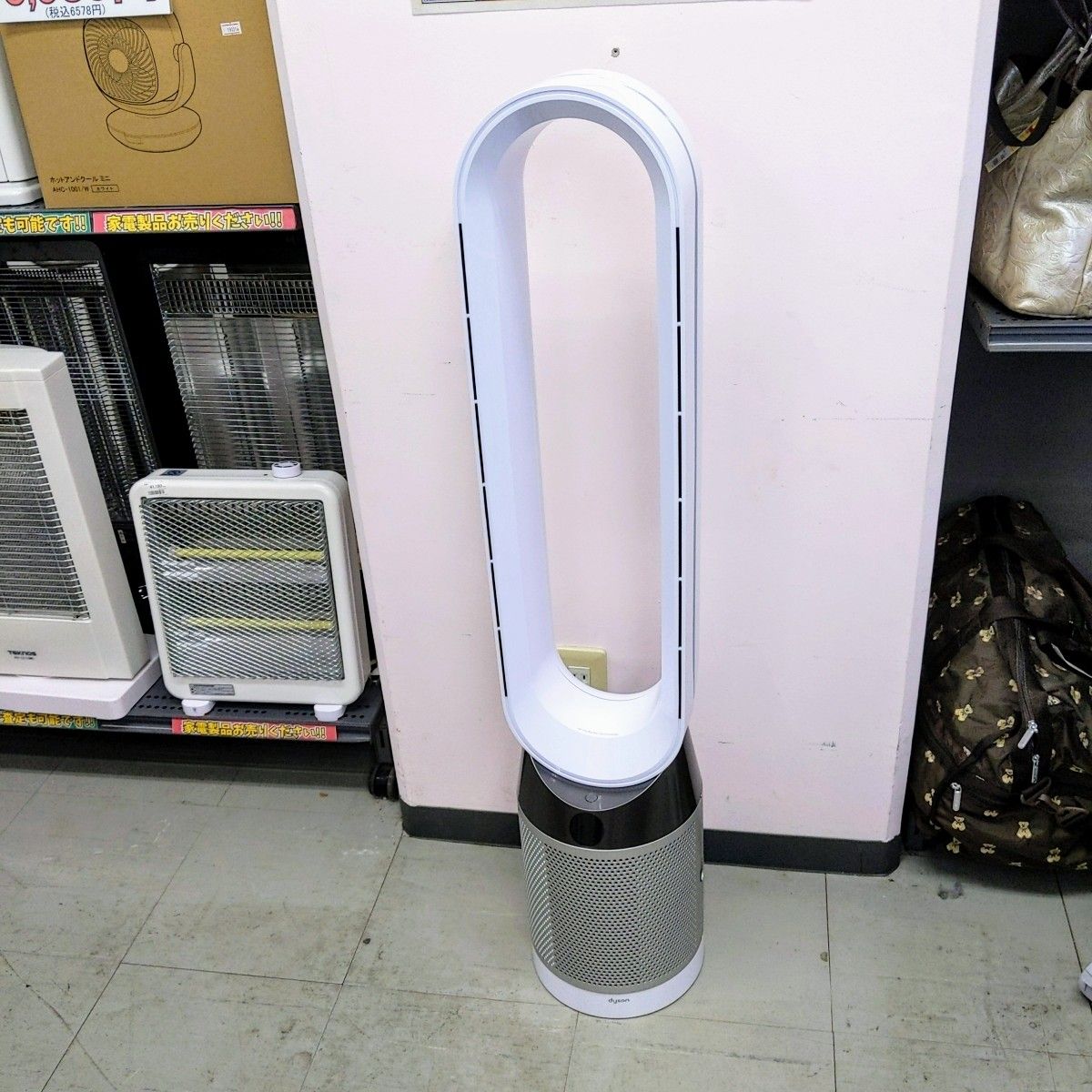 【中古品】ダイソン Dyson Pure Cool 空気清浄機能付タワーファン 2021年製〇YR-52110〇