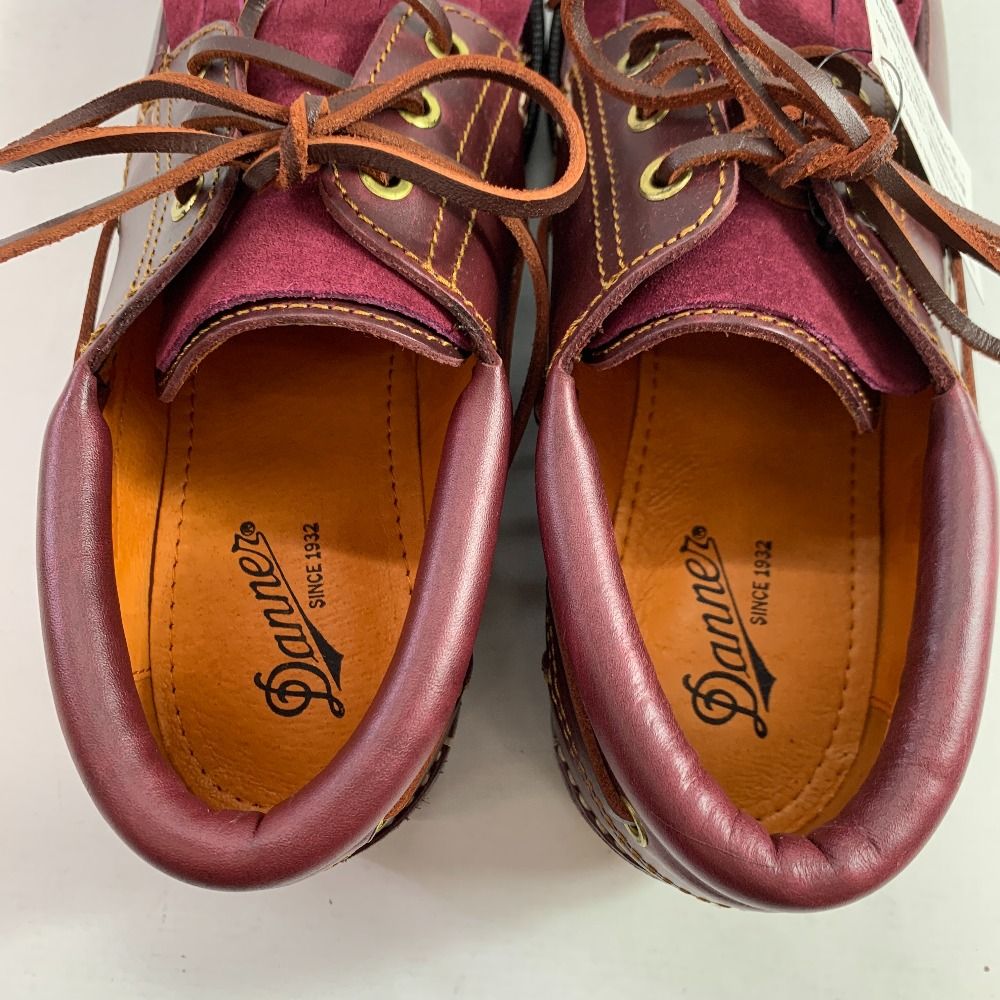 ダナー モカシン デッキシューズ danner 25.5cm 配送 茶 レザー デッキ